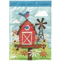 Recinto 29 x 42 in. Bard Birdhouse Polyester Flag - Large RE2944247